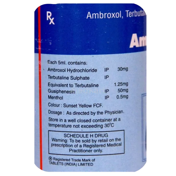 ambrolite s syrup 100 ml